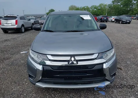 2016 Mitsubishi Outlander Es z USA, uszkodzony, nr VIN JA4AZ3A31GZ025252